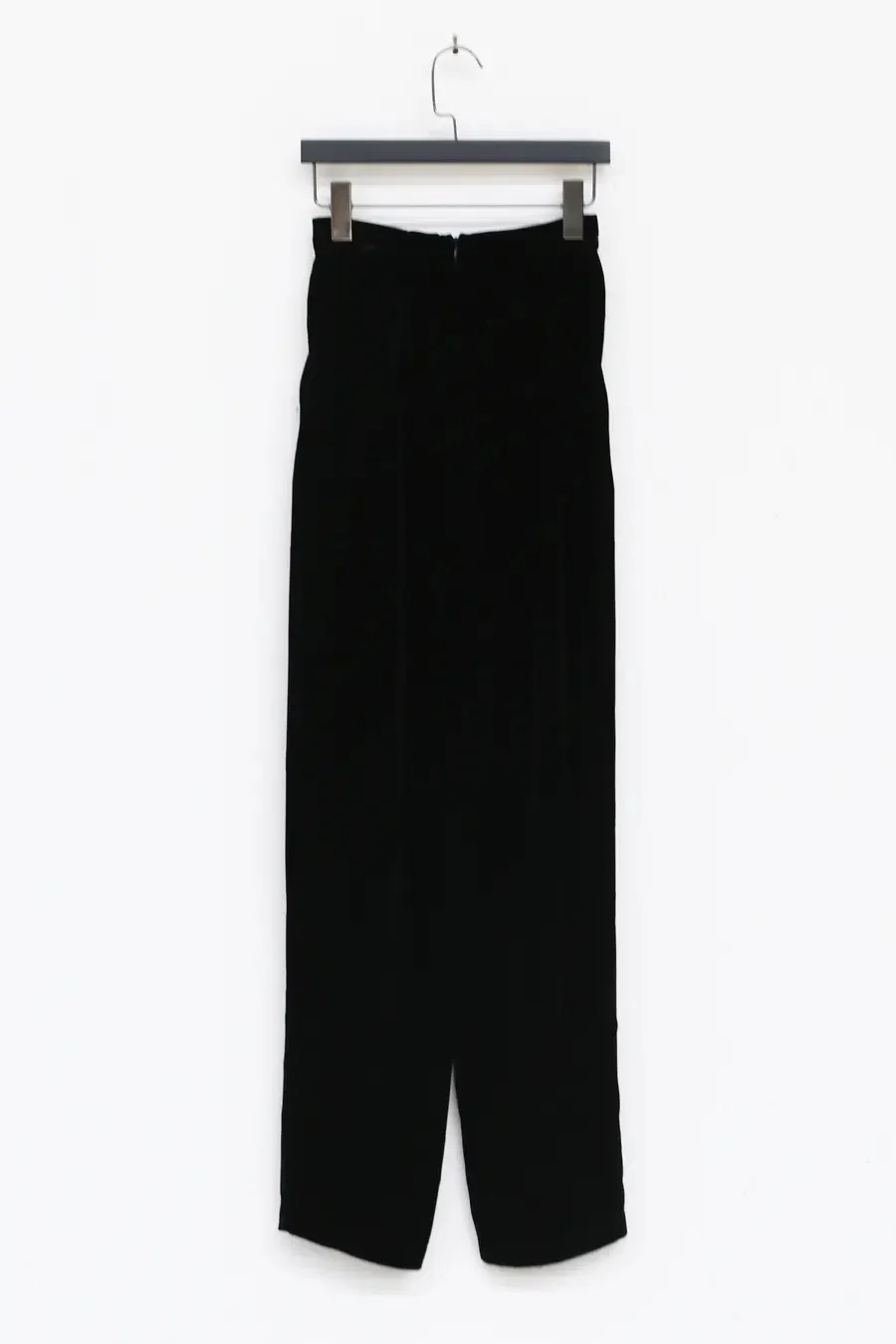 Un Morceau Velvet High Waist Straight Pants UM212XZ05 Black PUM15 - Image 13