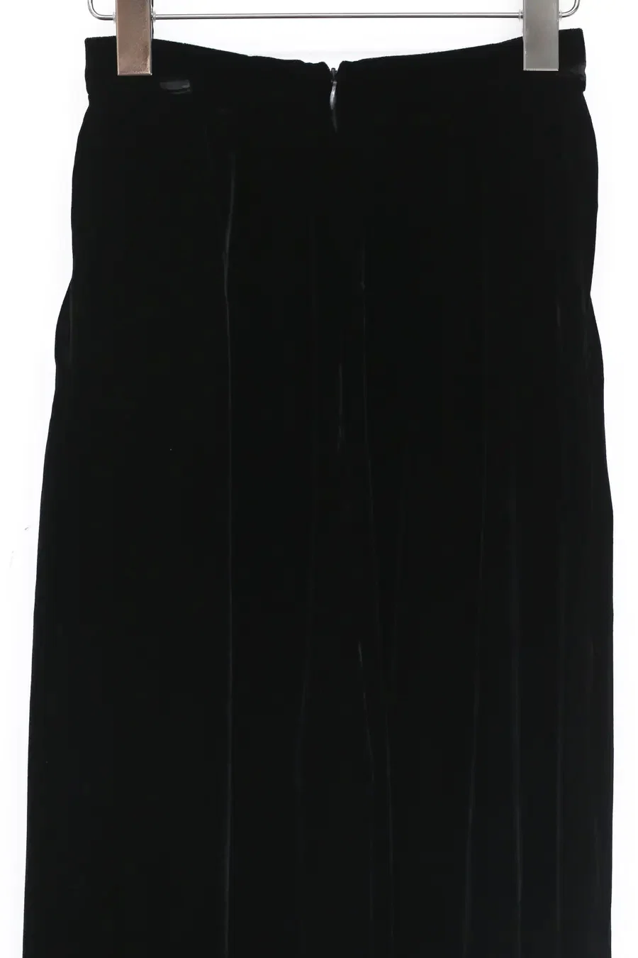 Un Morceau Velvet High Waist Straight Pants UM212XZ05 Black PUM15 - Image 16