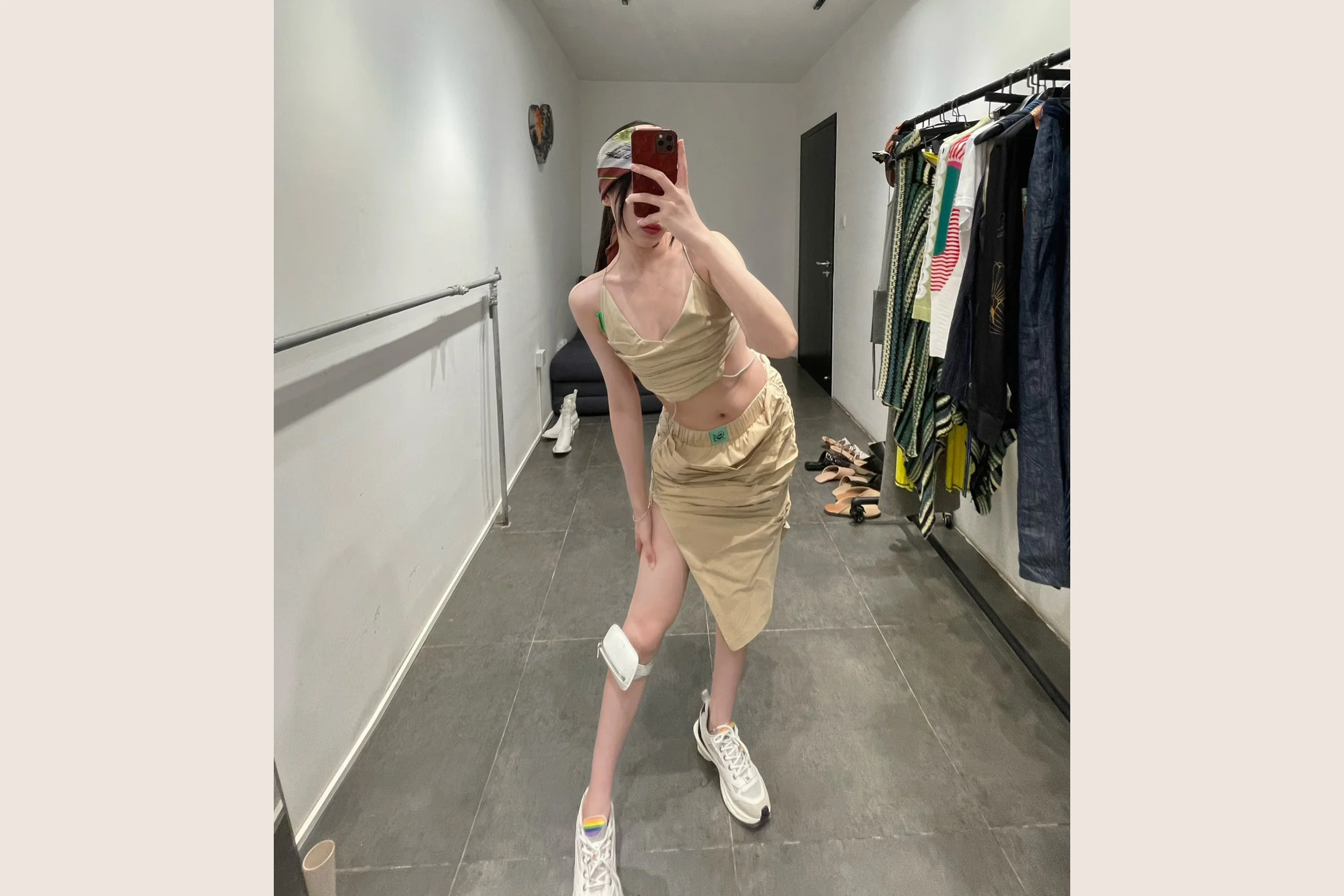 untitlab #23 heel sneakers (love is love) AW21 PLOVE0001 - Image 17