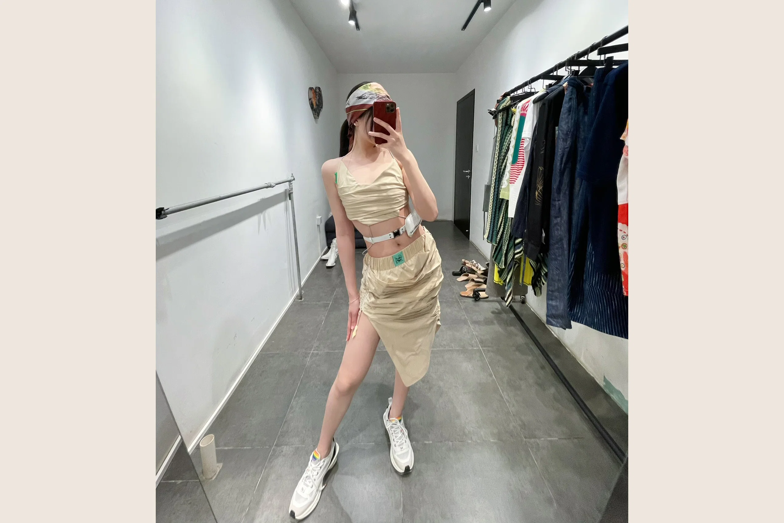 untitlab #23 heel sneakers (love is love) AW21 PLOVE0001 - Image 18