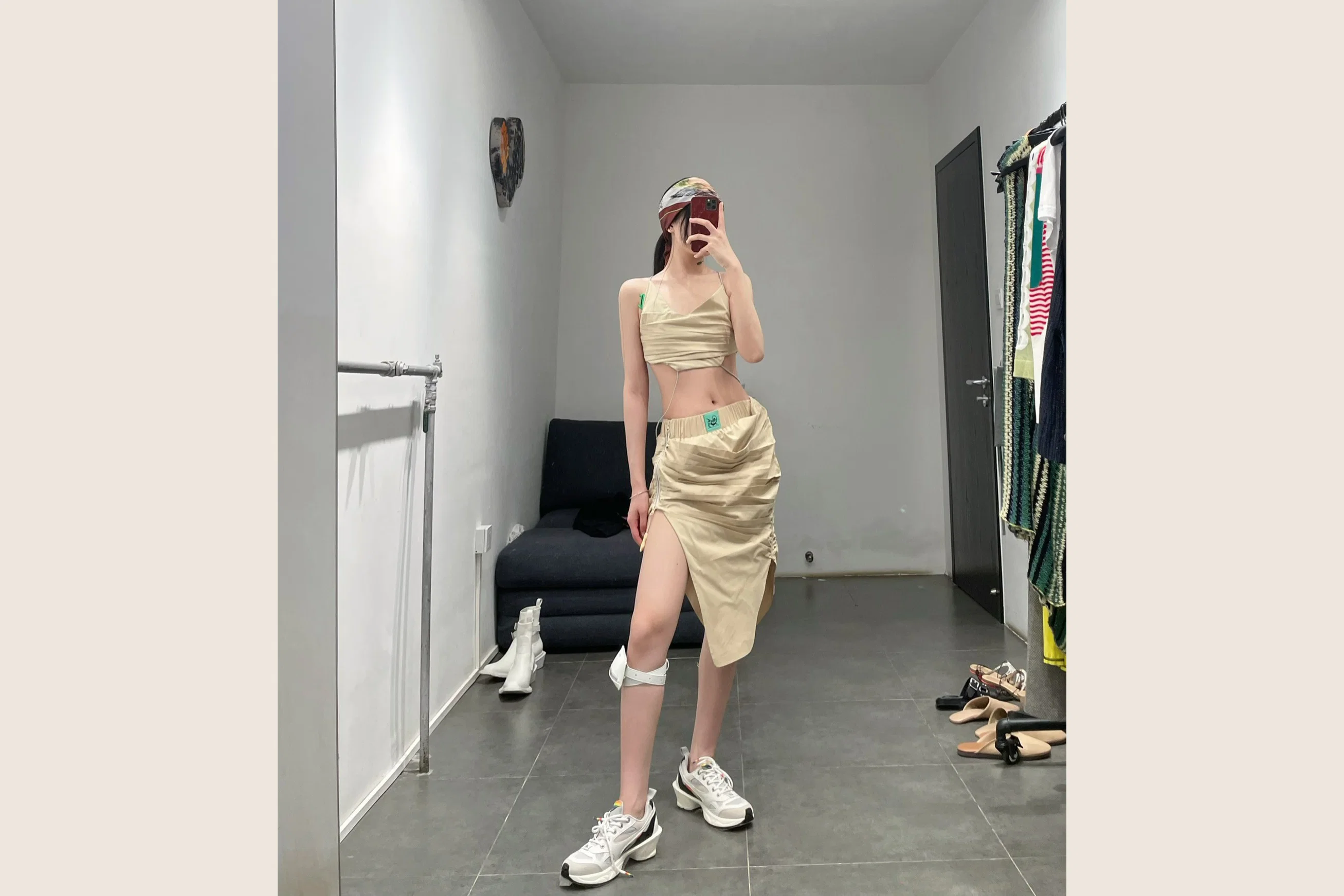 untitlab #23 heel sneakers (love is love) AW21 PLOVE0001 - Image 20