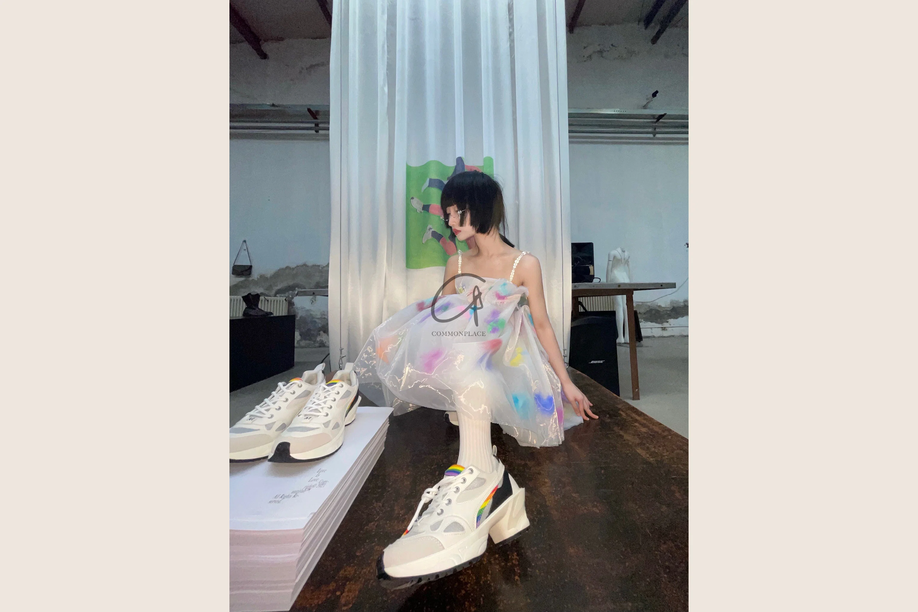 untitlab #23 heel sneakers (love is love) AW21 PLOVE0001 - Image 23