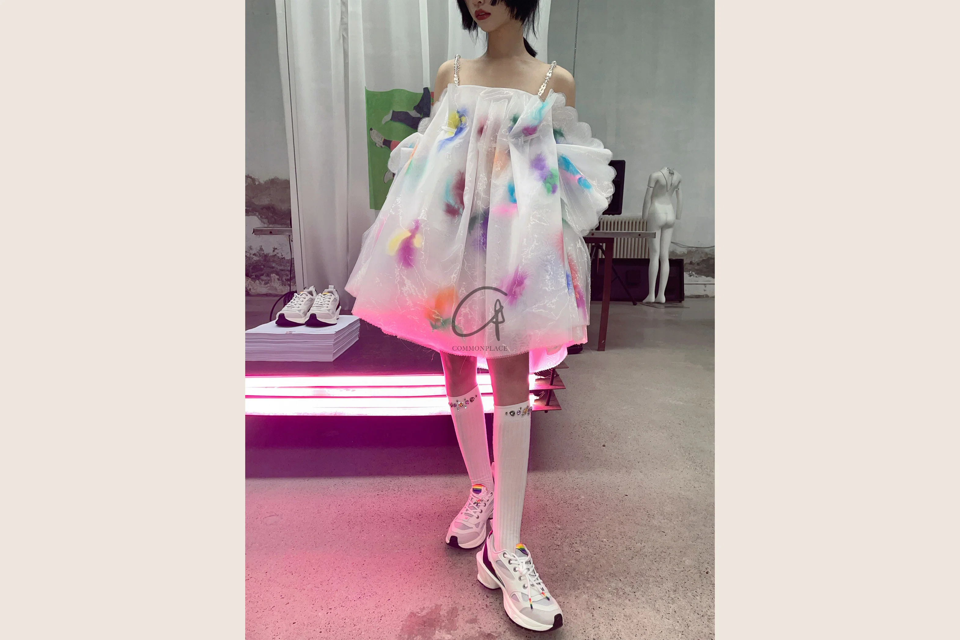 untitlab #23 heel sneakers (love is love) AW21 PLOVE0001 - Image 25