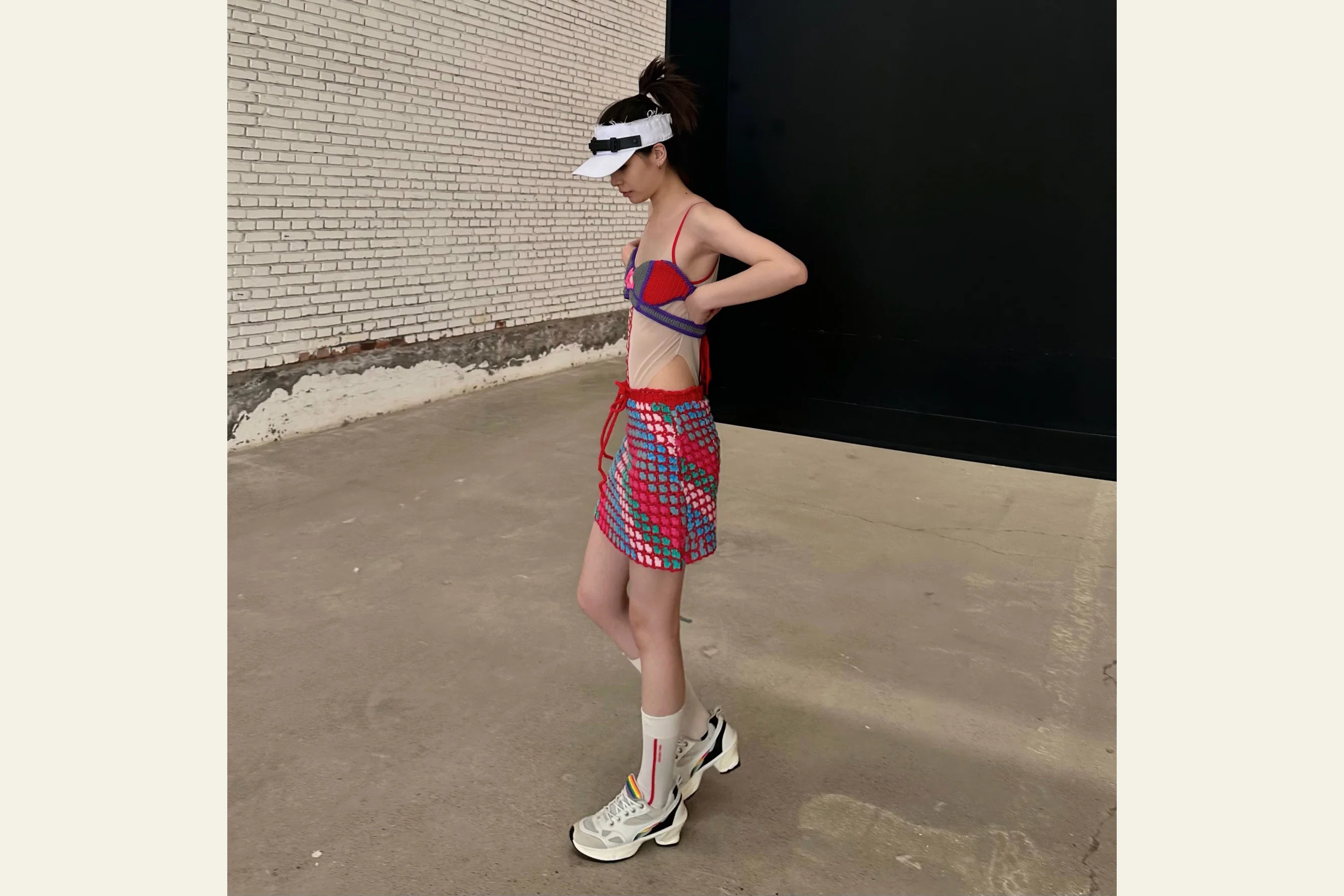 untitlab #23 heel sneakers (love is love) AW21 PLOVE0001 - Image 29