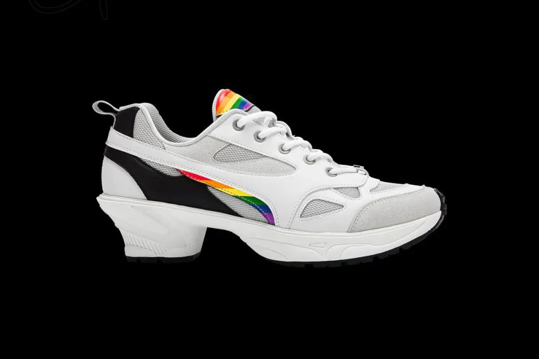 untitlab #23 heel sneakers (love is love) AW21 PLOVE0001 - Image 6