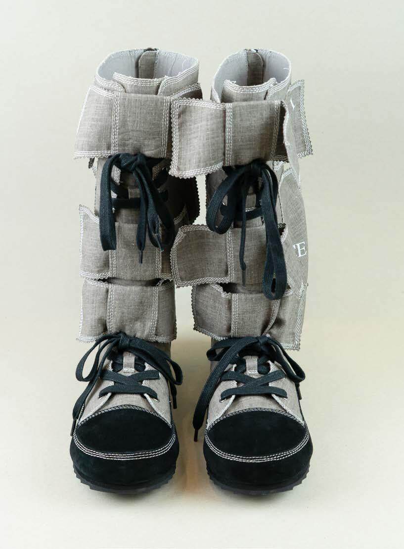 VeniceW Paper Boots VCW-S-27-coal - Image 5