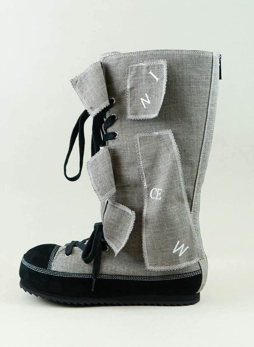 VeniceW Paper Boots VCW-S-27-coal - Image 6