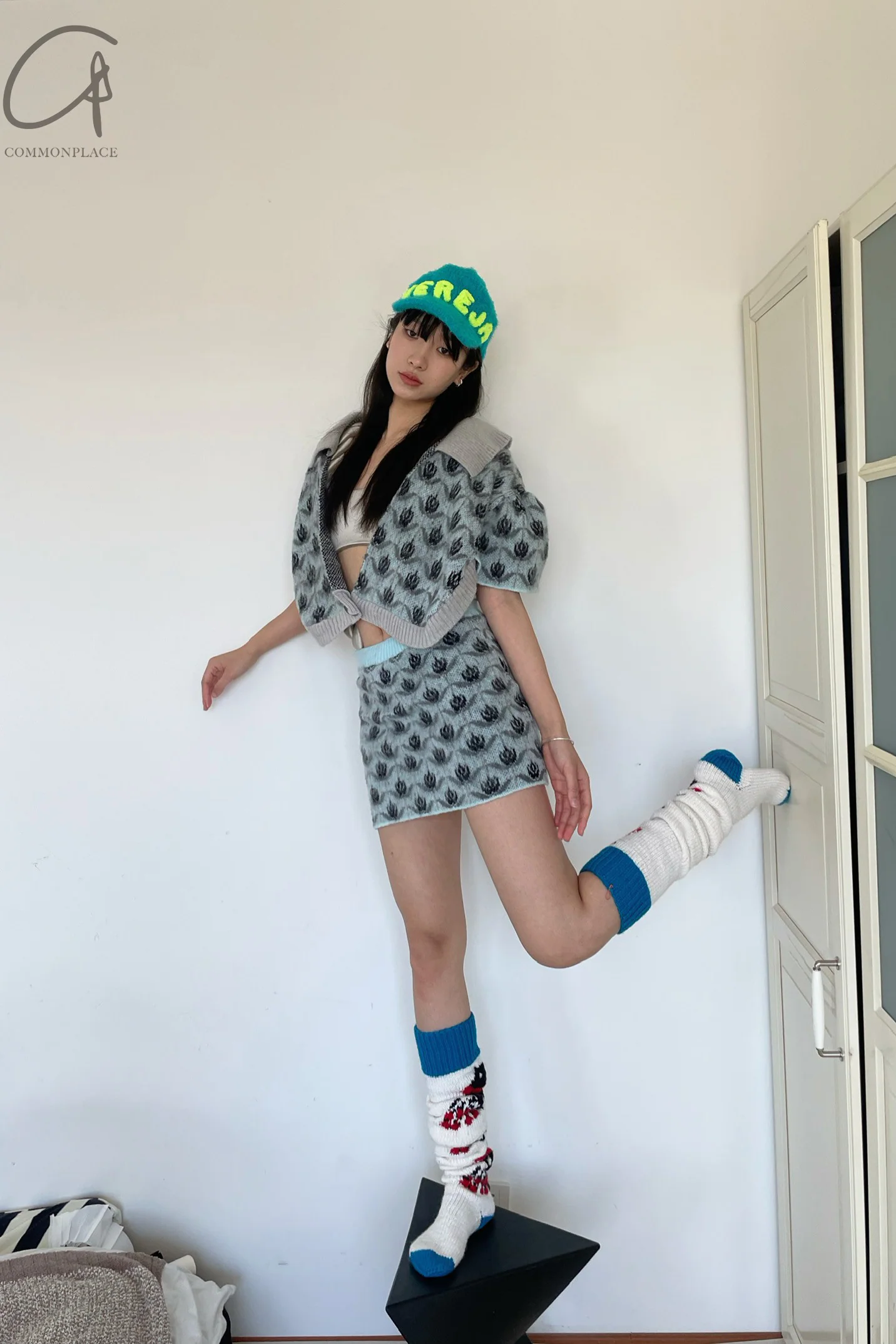 VEREJA blue baseball cap FW22BBC1 - Image 10