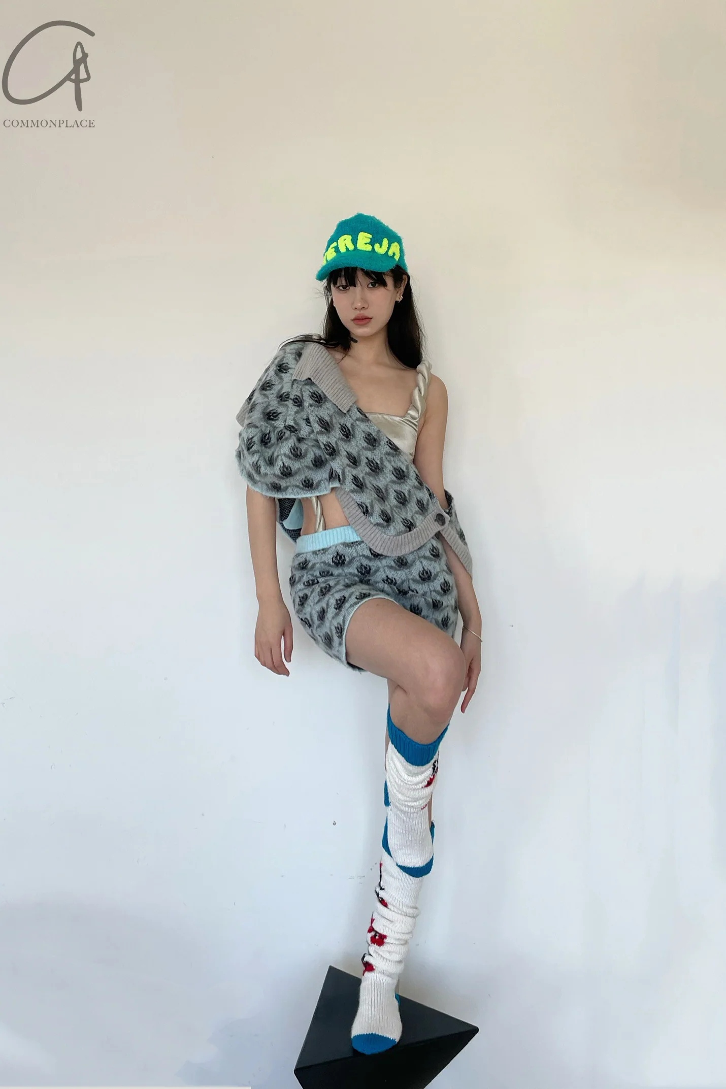 VEREJA blue baseball cap FW22BBC1 - Image 9
