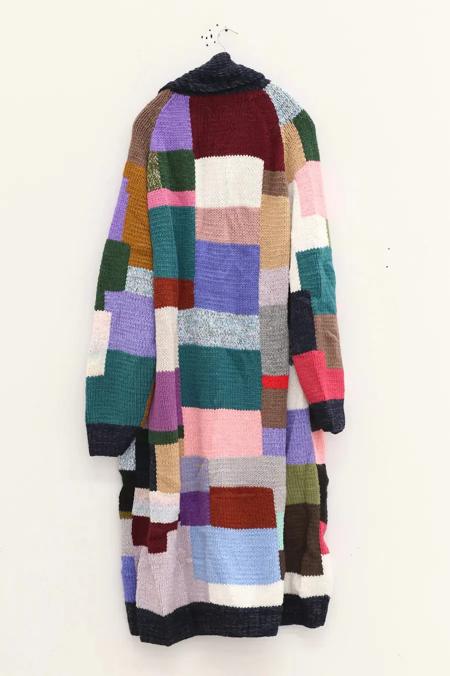 VEREJA color block long cardigan FW23CBLC1 - Image 6