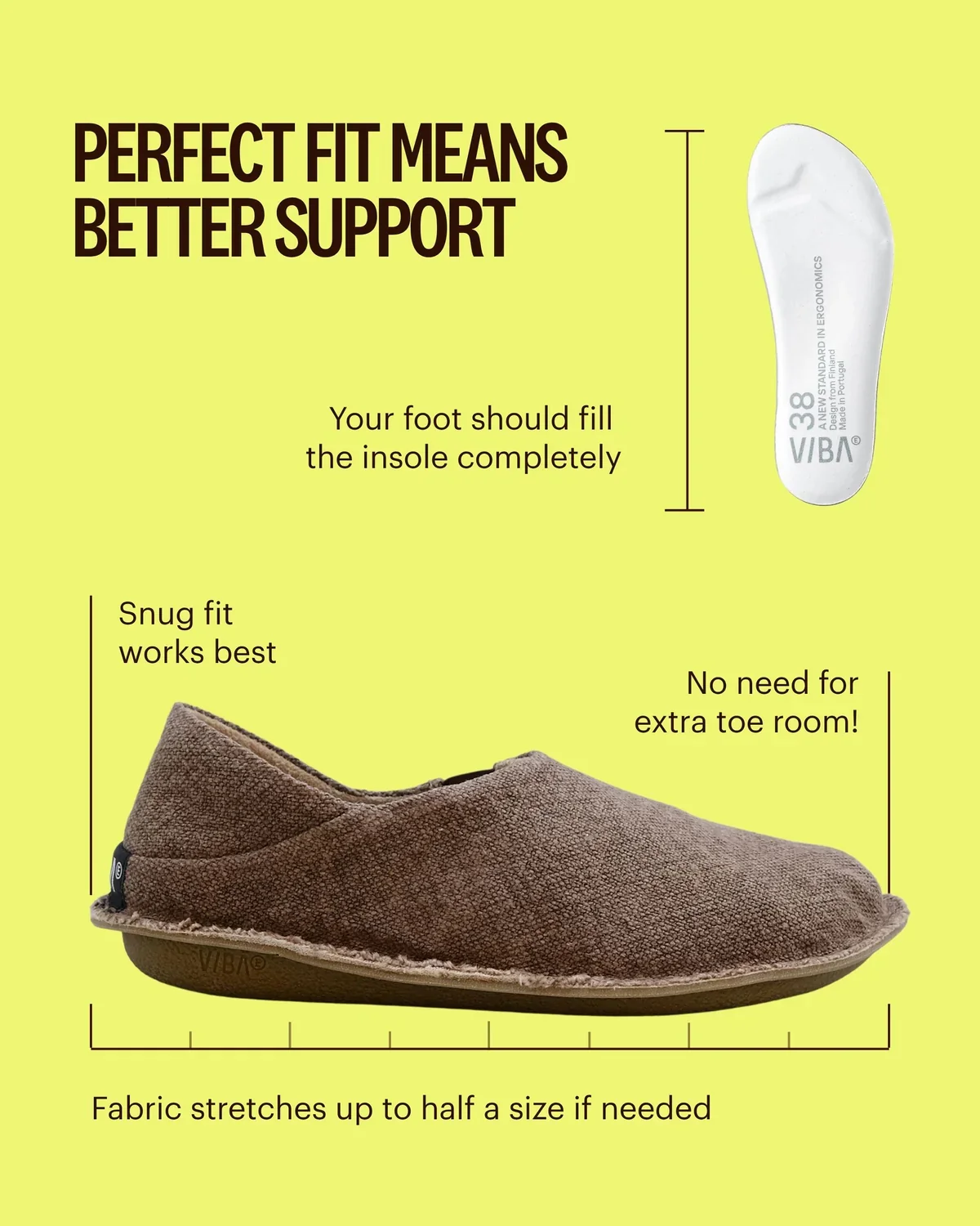 VIBAe Portuguese handmade ZUMA linen shoes, designed for comfort, durability, and lightweight. Honest VIBA-ZUMA Linen-OB Oak Brown (ZUMA Linen) - Image 7
