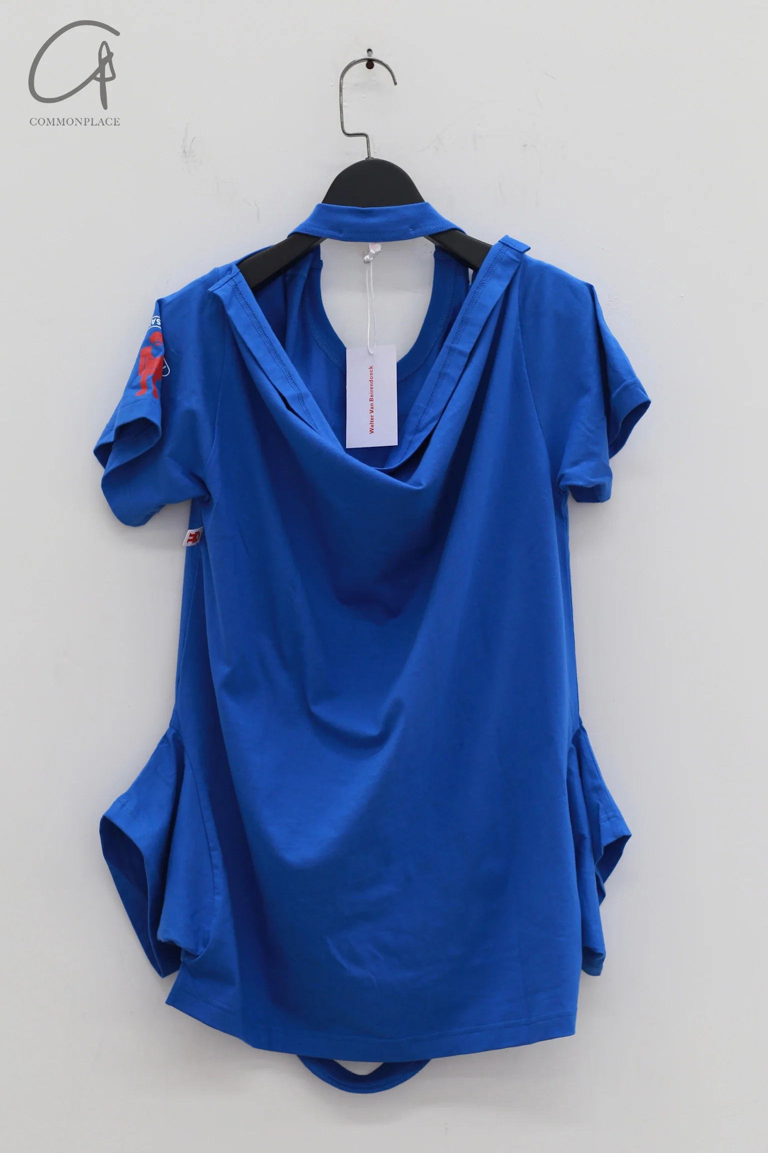 Walter Van Beirendonck 24 spring and summer rotating T-shirt WVB-8006-SHENLAN dark blue - Image 4