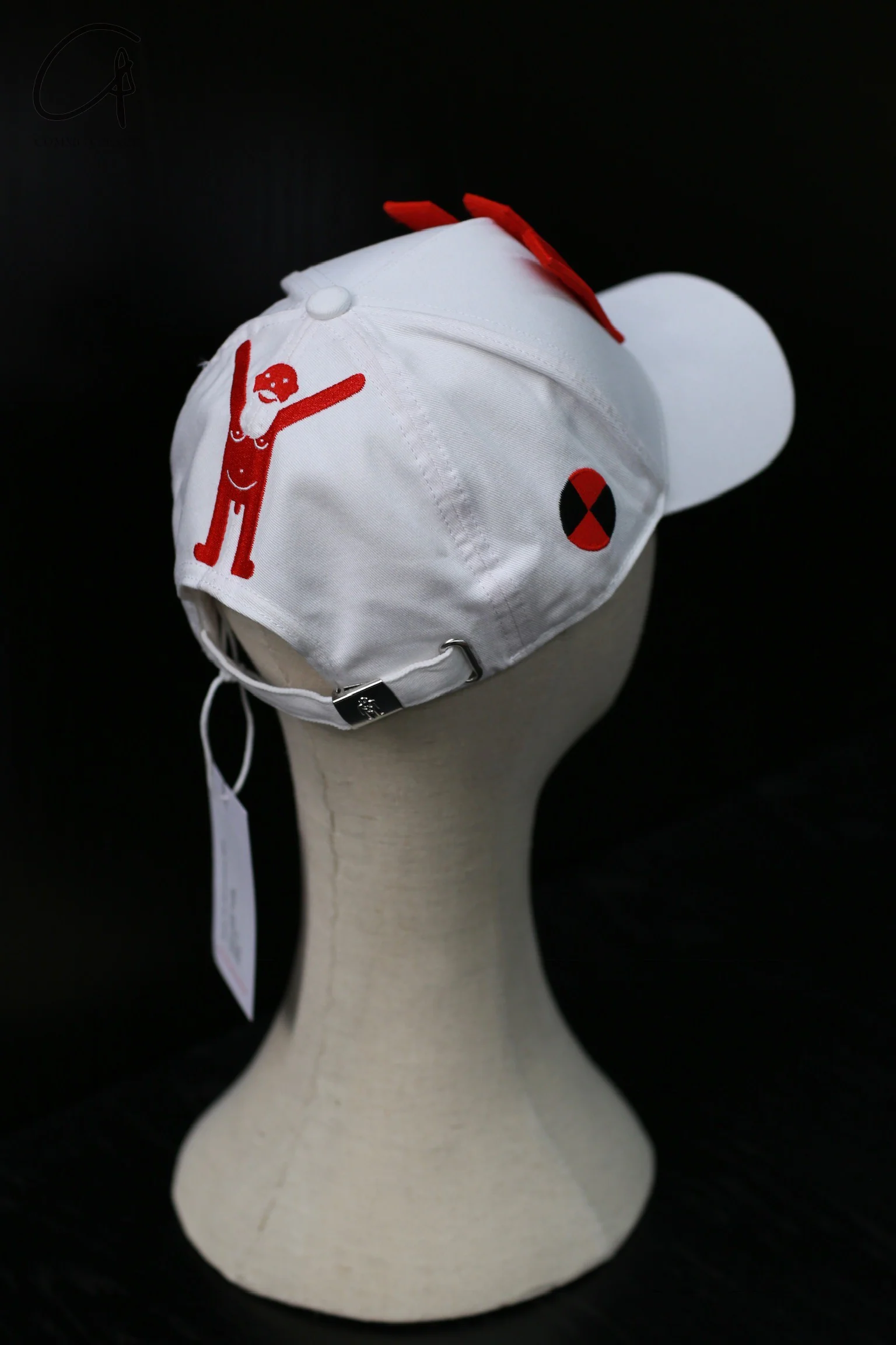 Walter Van Beirendonck 24 Spring/Summer Hat WVB-9004-BAI White - Image 3