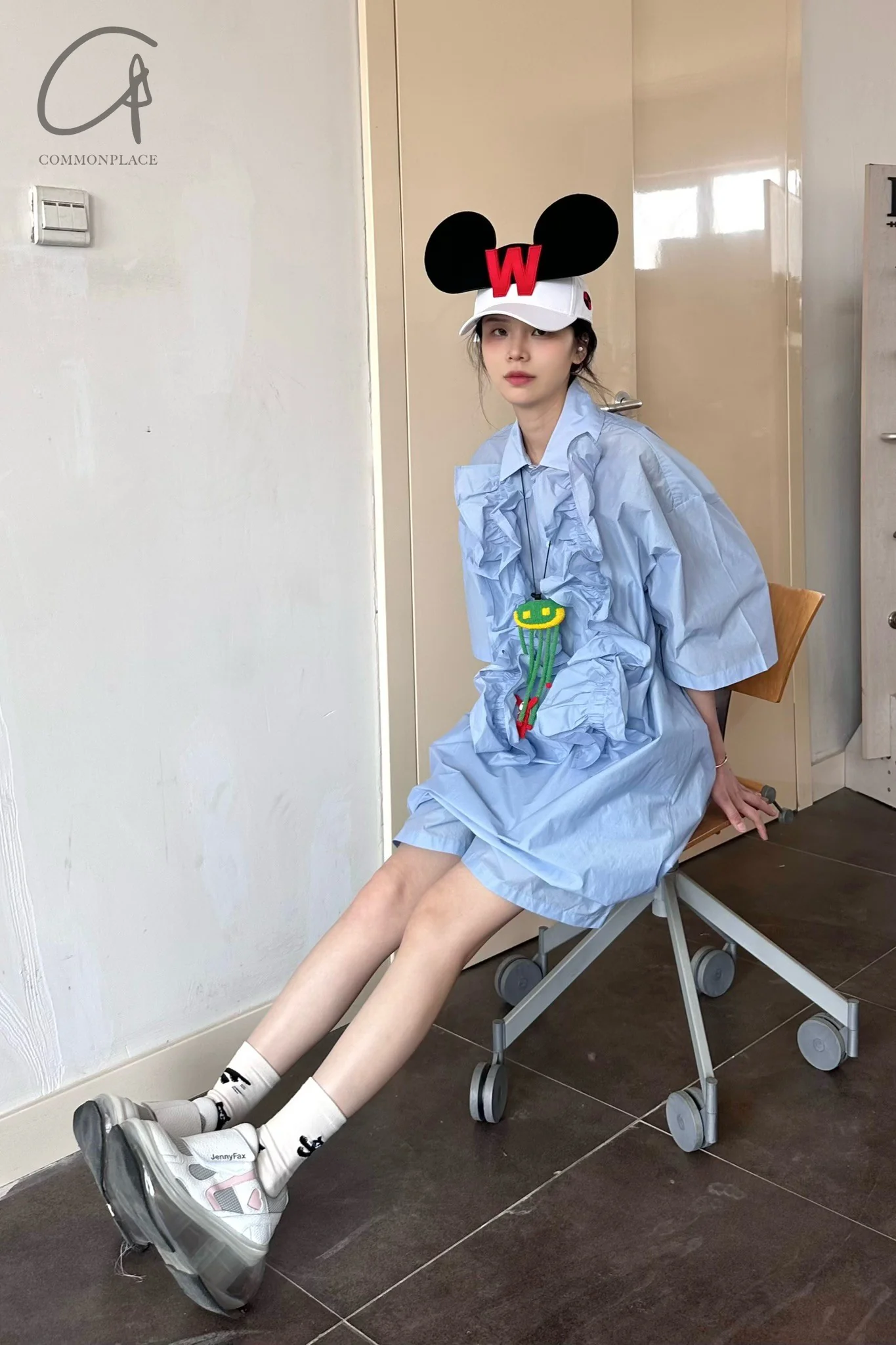 Walter Van Beirendonck 24 Spring/Summer Hat WVB-9004-BAI White - Image 7