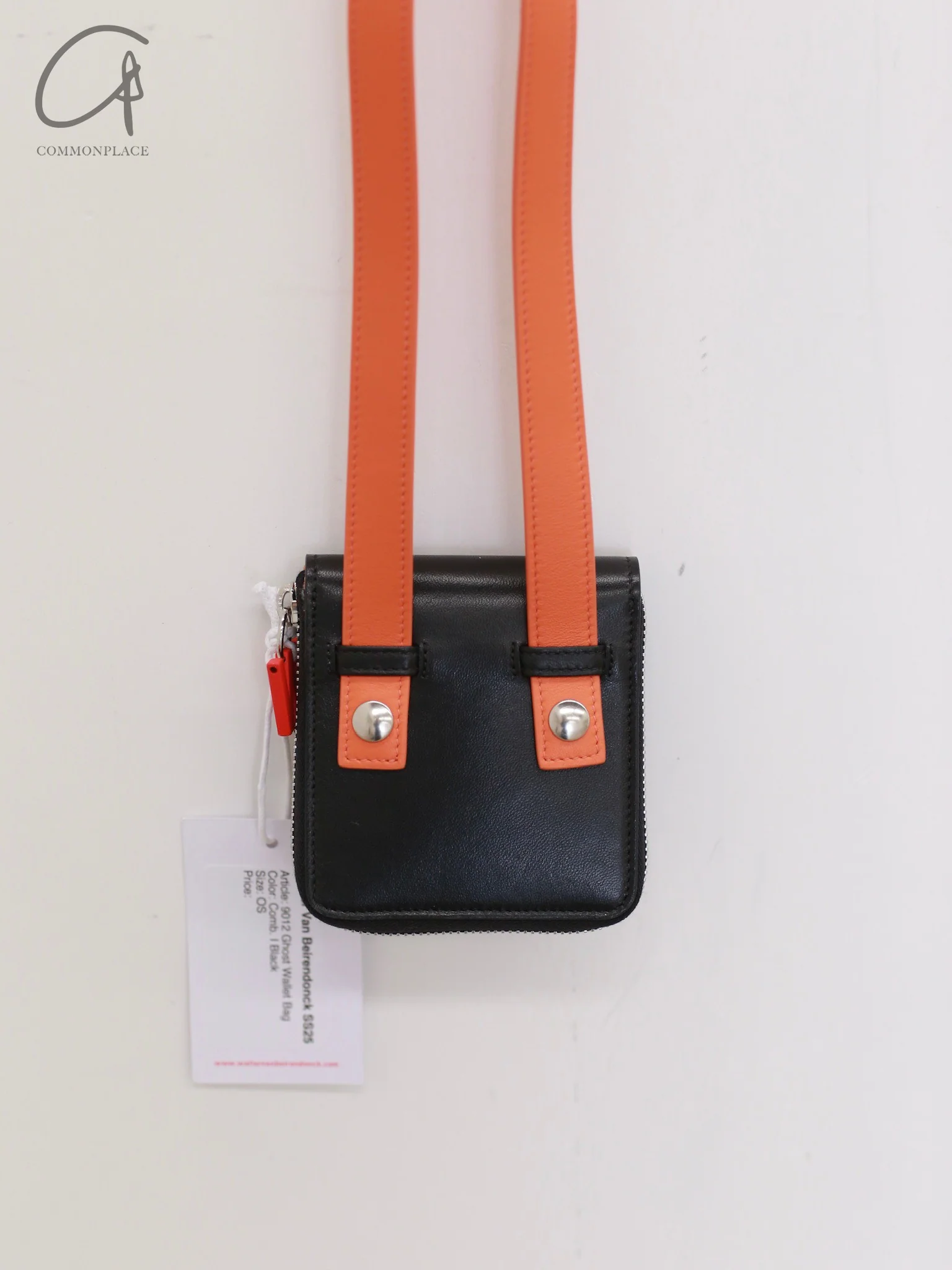 Walter Van Beirendonck 25 Spring/Summer Ghost Wallet WVB-9012-HEI Black - Image 3
