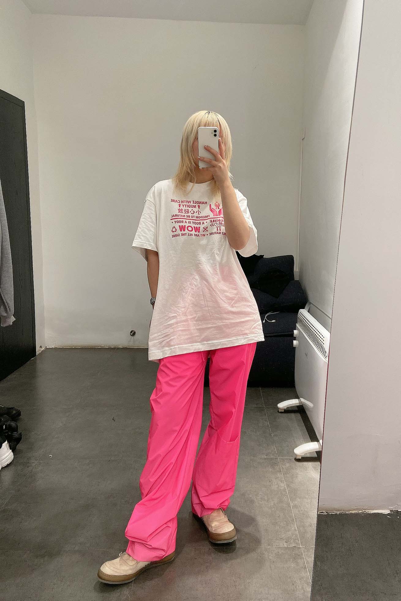 Walter van beirendonck 8019 Handle with care T-shirt - Image 14