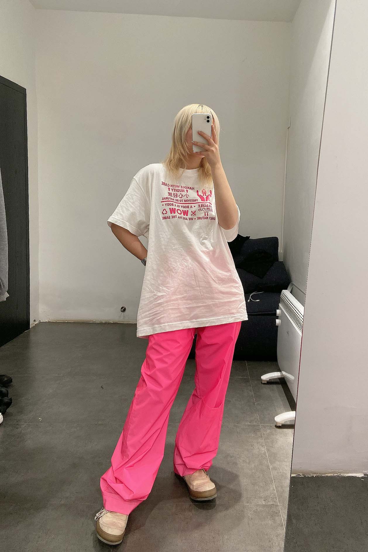 Walter van beirendonck 8019 Handle with care T-shirt - Image 15