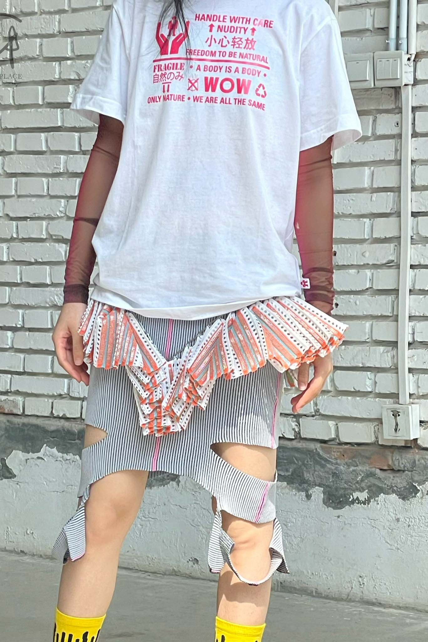 Walter van beirendonck 8019 Handle with care T-shirt - Image 18