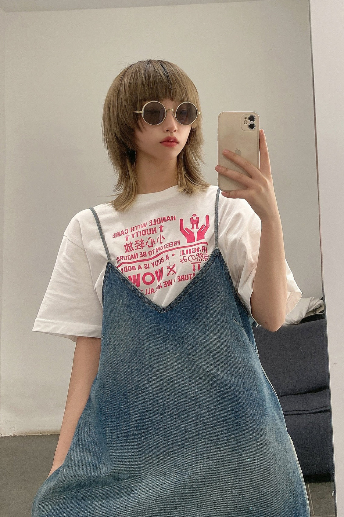 Walter van beirendonck 8019 Handle with care T-shirt - Image 7