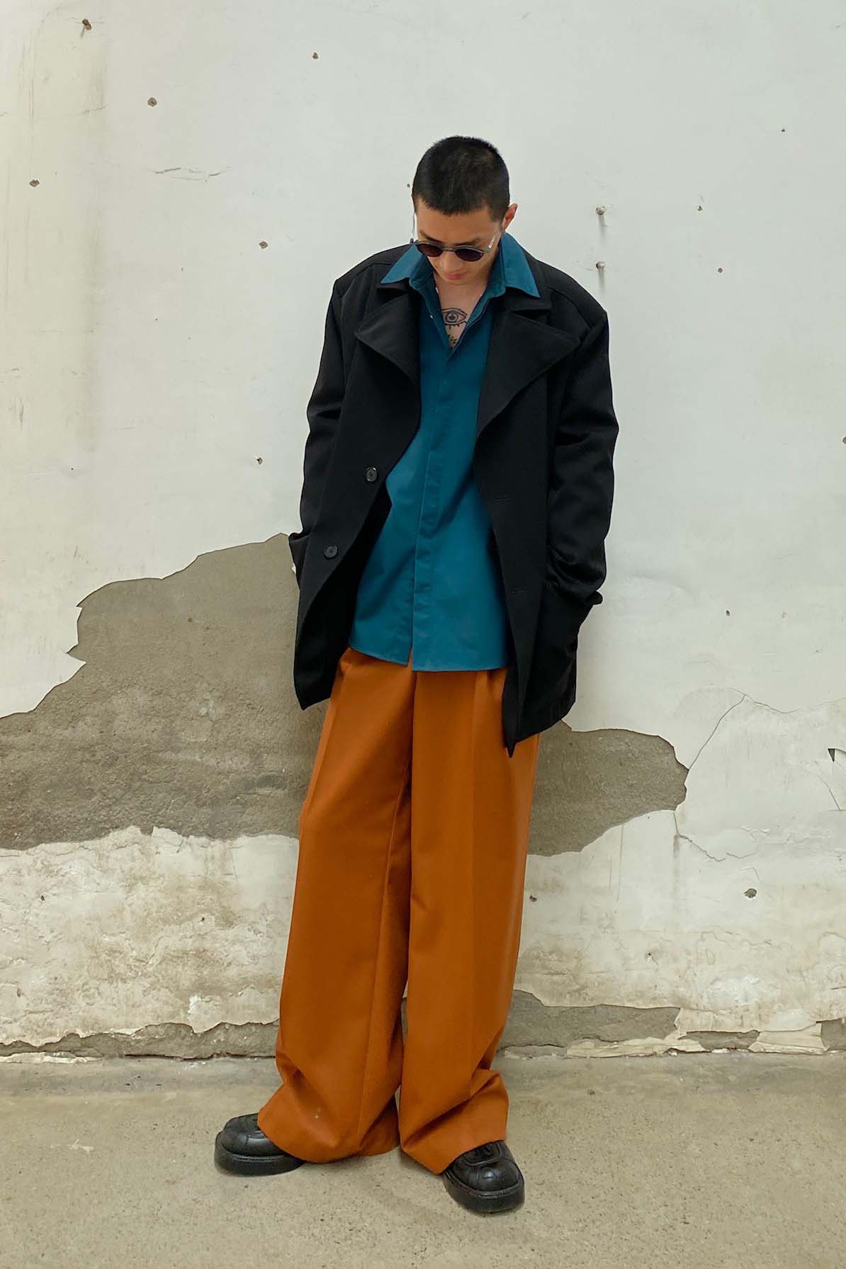 Walter Van Beirendonck men's woven wool jacket ss21 1003 - Image 11
