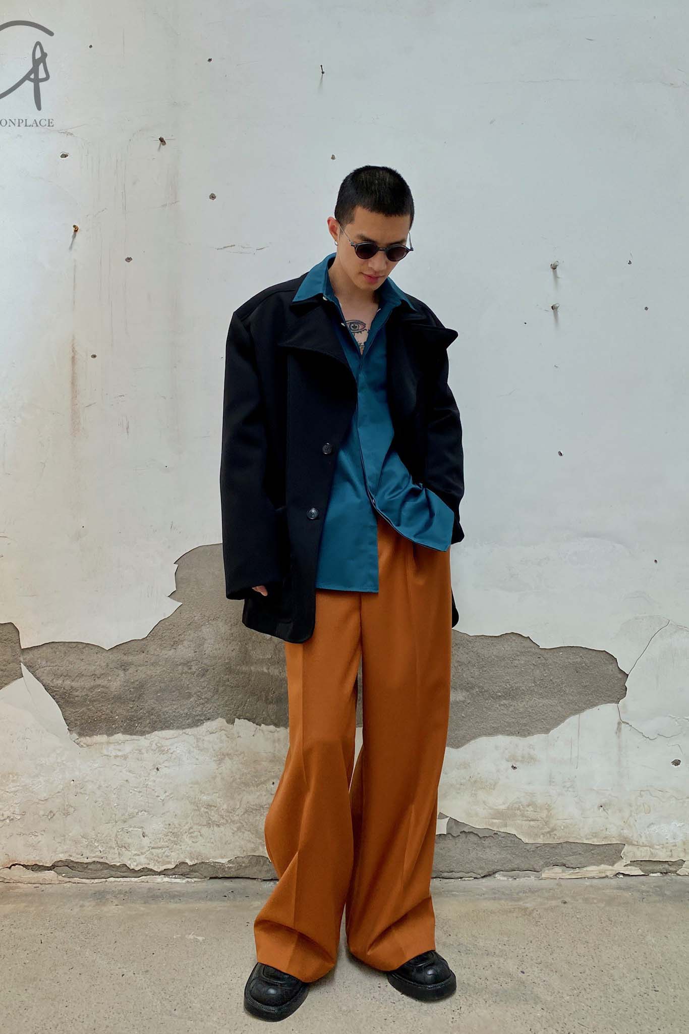 Walter Van Beirendonck men's woven wool jacket ss21 1003 - Image 13