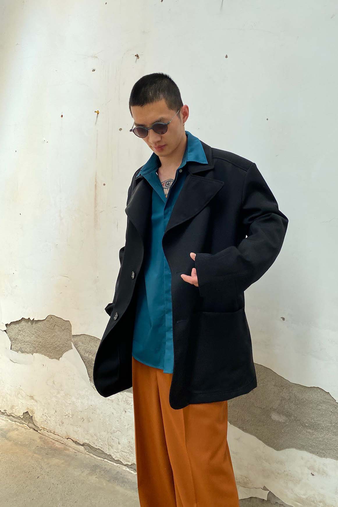 Walter Van Beirendonck men's woven wool jacket ss21 1003 - Image 8