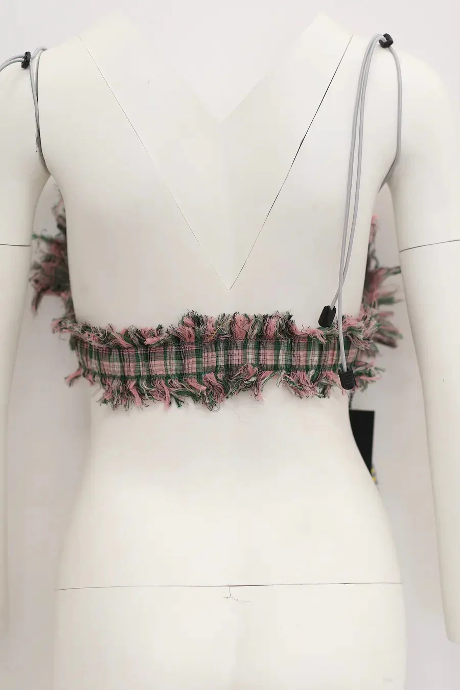 WINDOWSEN Check Corset SS22T058PK Pink PW16 - Image 6