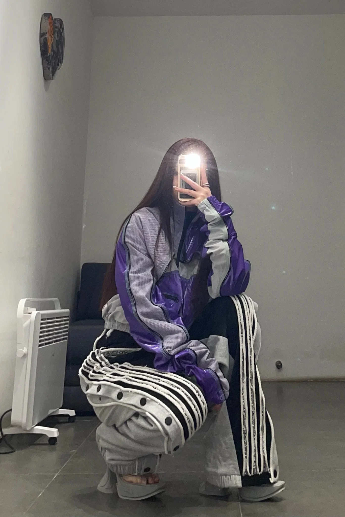 WINDOWSEN Colorblock Foil Jacket WA21-G1-04-C2-0 - Image 10