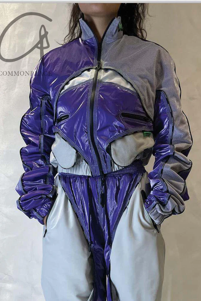 WINDOWSEN Colorblock Foil Jacket WA21-G1-04-C2-0 - Image 11
