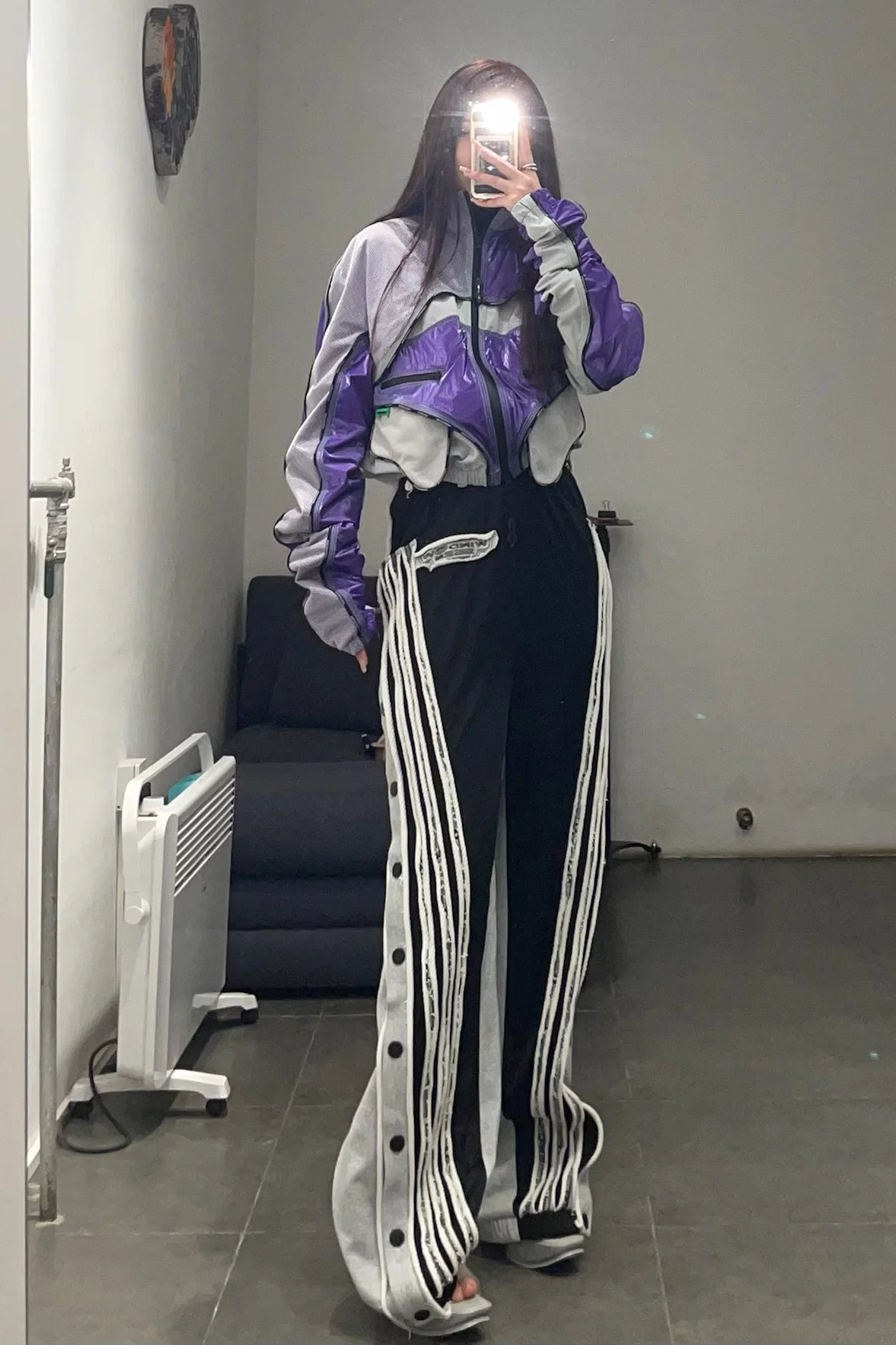 WINDOWSEN Colorblock Foil Jacket WA21-G1-04-C2-0 - Image 7