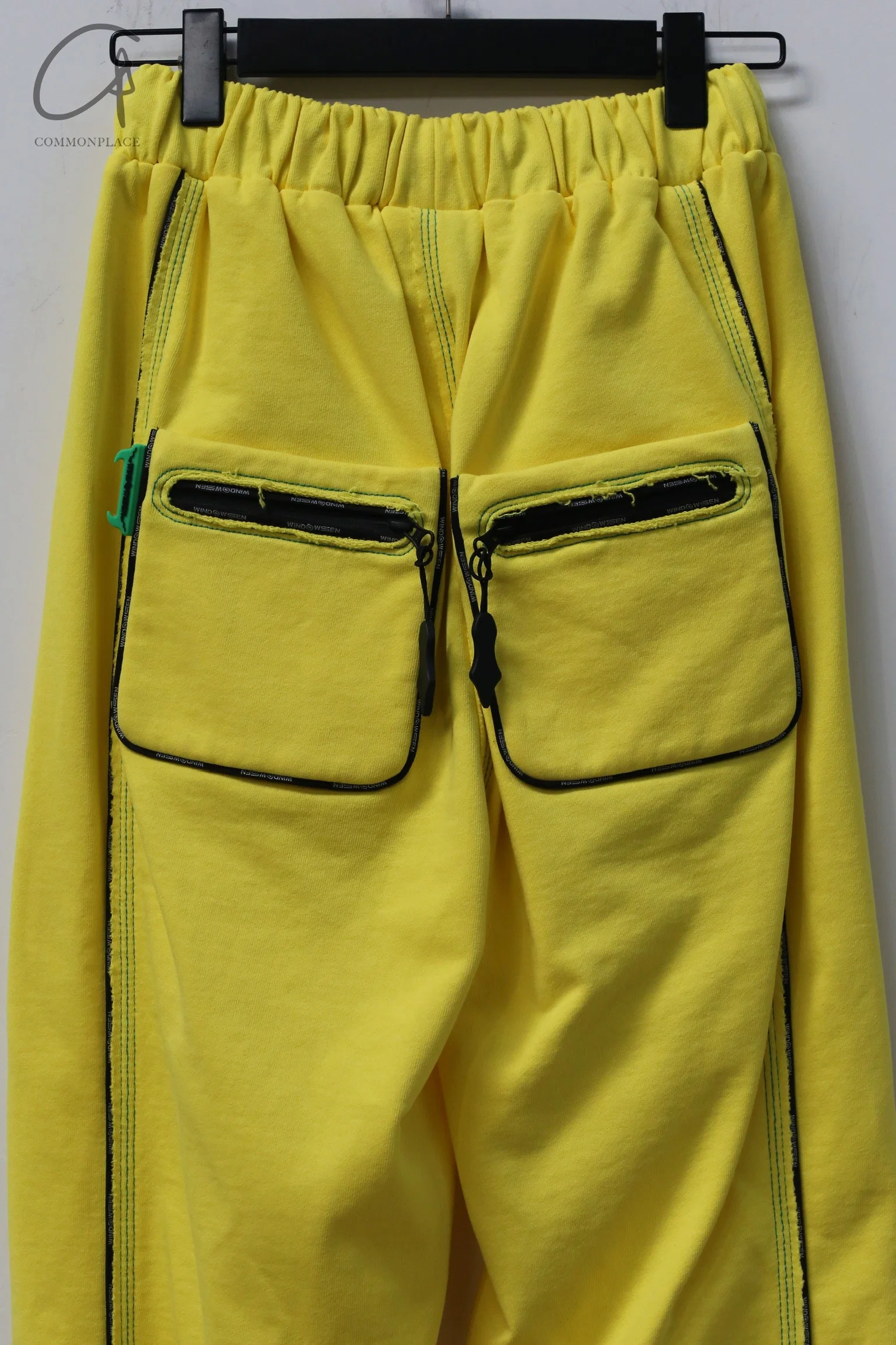 WINDOWSEN Line Sweatpants WA21-G4-A15-C3-0-0 Yellow PW11 - Image 5