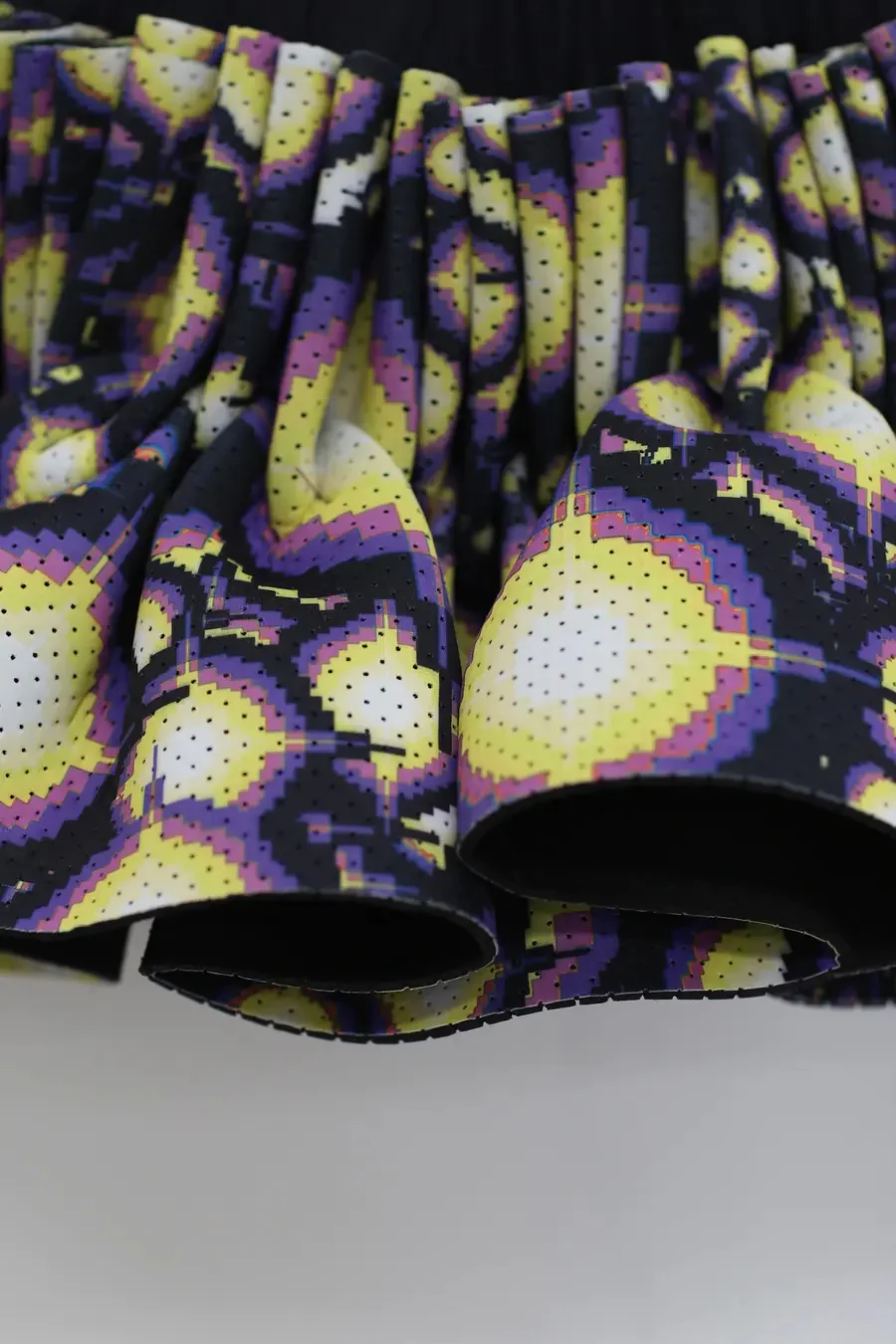WINDOWSEN 24 Spring/Summer Patterned Skirt WDS-24S004PP-ZIHUANG Purple Yellow - Image 3