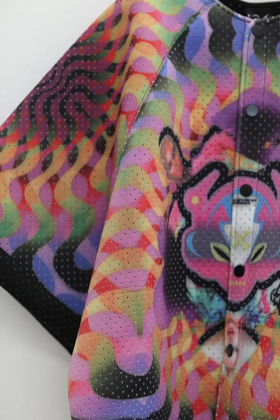 WINDOWSEN Patterned Button Jacket 24J002PP - Image 2