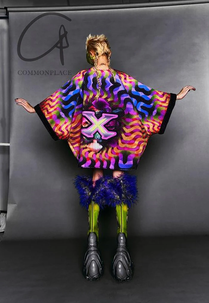 WINDOWSEN Patterned Button Jacket 24J002PP - Image 6