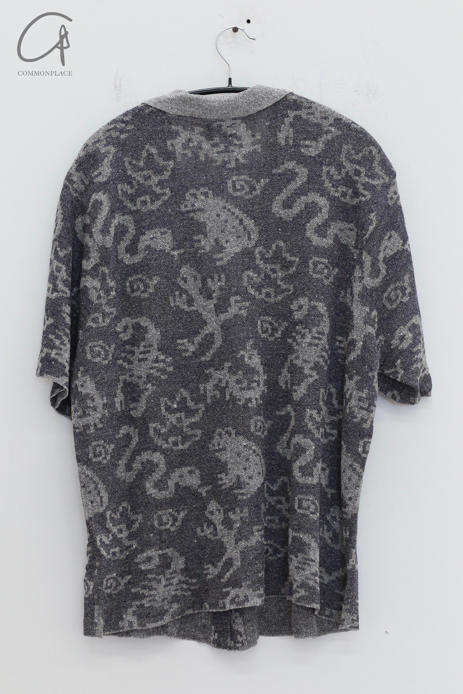 YANYAN KNITS 24 Autumn and Winter Linen Beach Shirt YYK-YYW24-1081-HUI Gray - Image 4