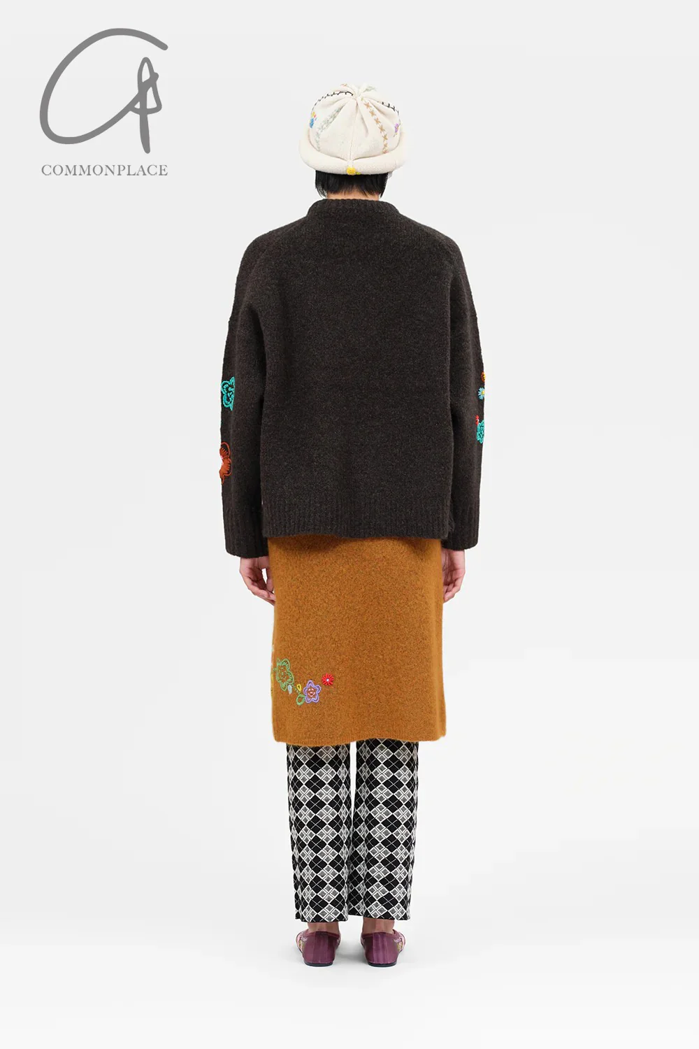 YANYAN KNITS 24 Autumn and Winter Snake Sweater YYK-YYW23-2032-ZONG Brown - Image 13