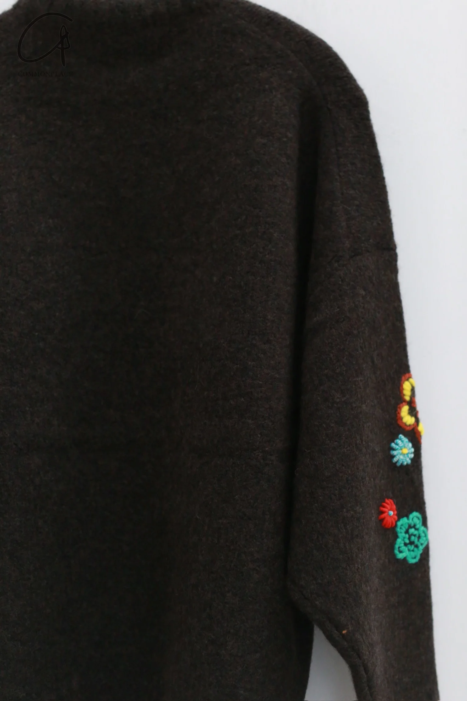 YANYAN KNITS 24 Autumn and Winter Snake Sweater YYK-YYW23-2032-ZONG Brown - Image 3
