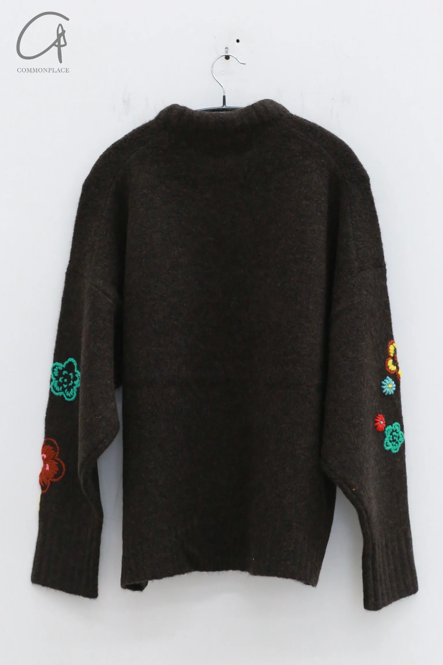 YANYAN KNITS 24 Autumn and Winter Snake Sweater YYK-YYW23-2032-ZONG Brown - Image 4