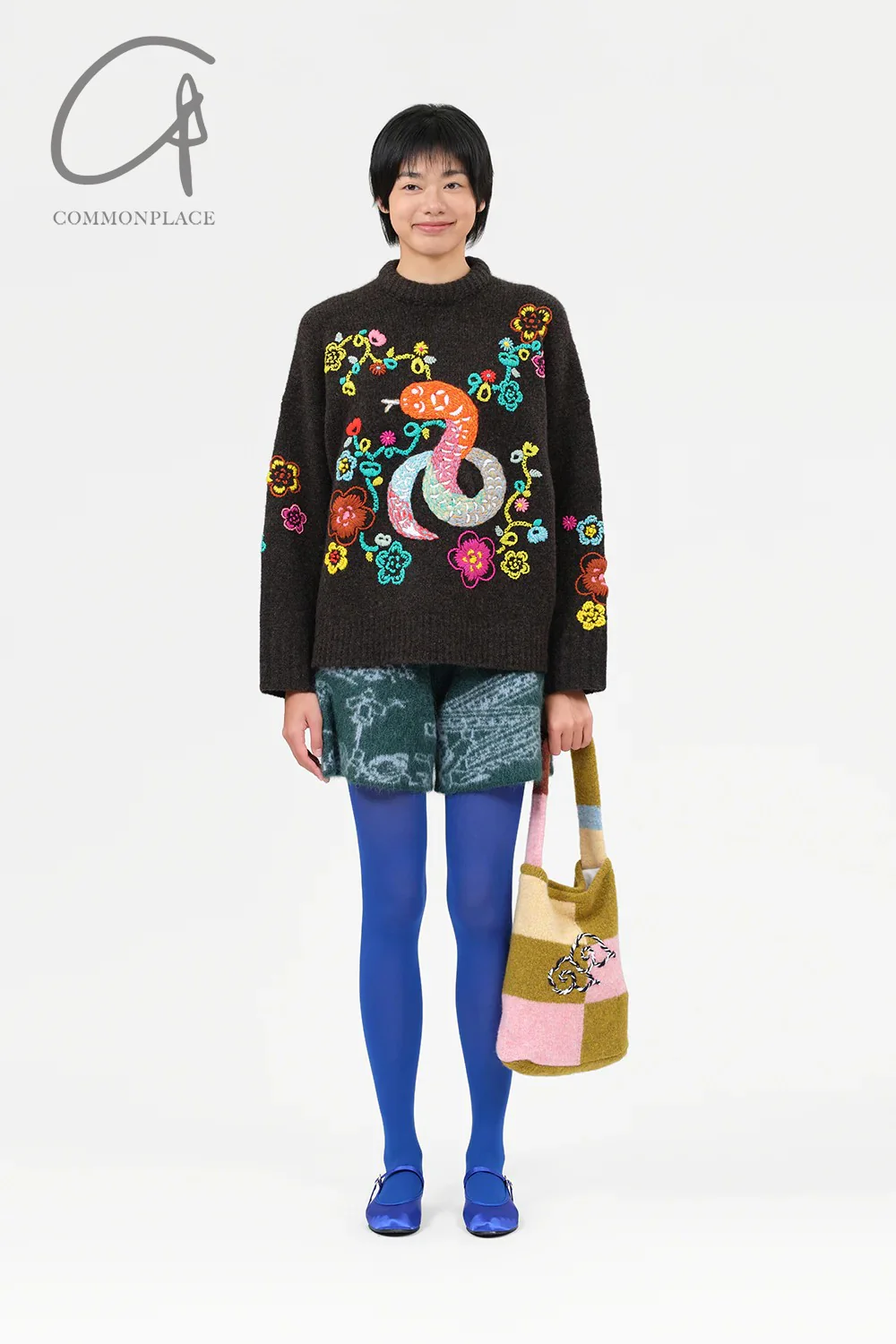 YANYAN KNITS 24 Autumn and Winter Snake Sweater YYK-YYW23-2032-ZONG Brown - Image 6