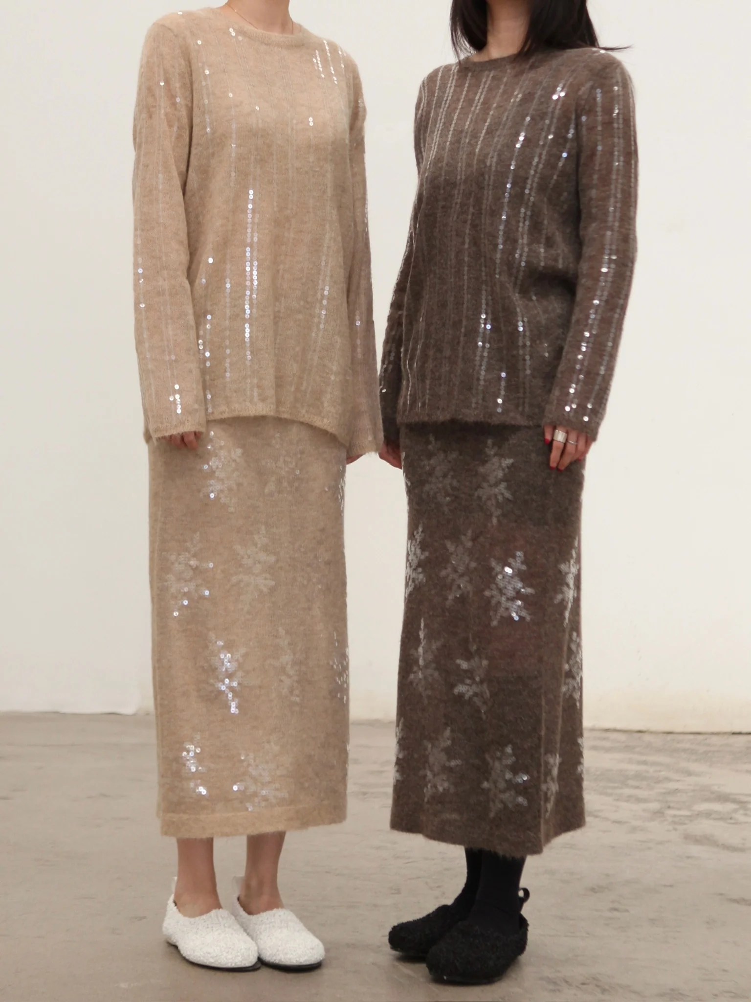 YANYAN KNITS 25 Fall/Winter LAZA Work Jacket/Short Coat SW-SW25AW1T07C2S2-HZ Gray-Brown Top (SW25AW1T07C1S4) - Image 11