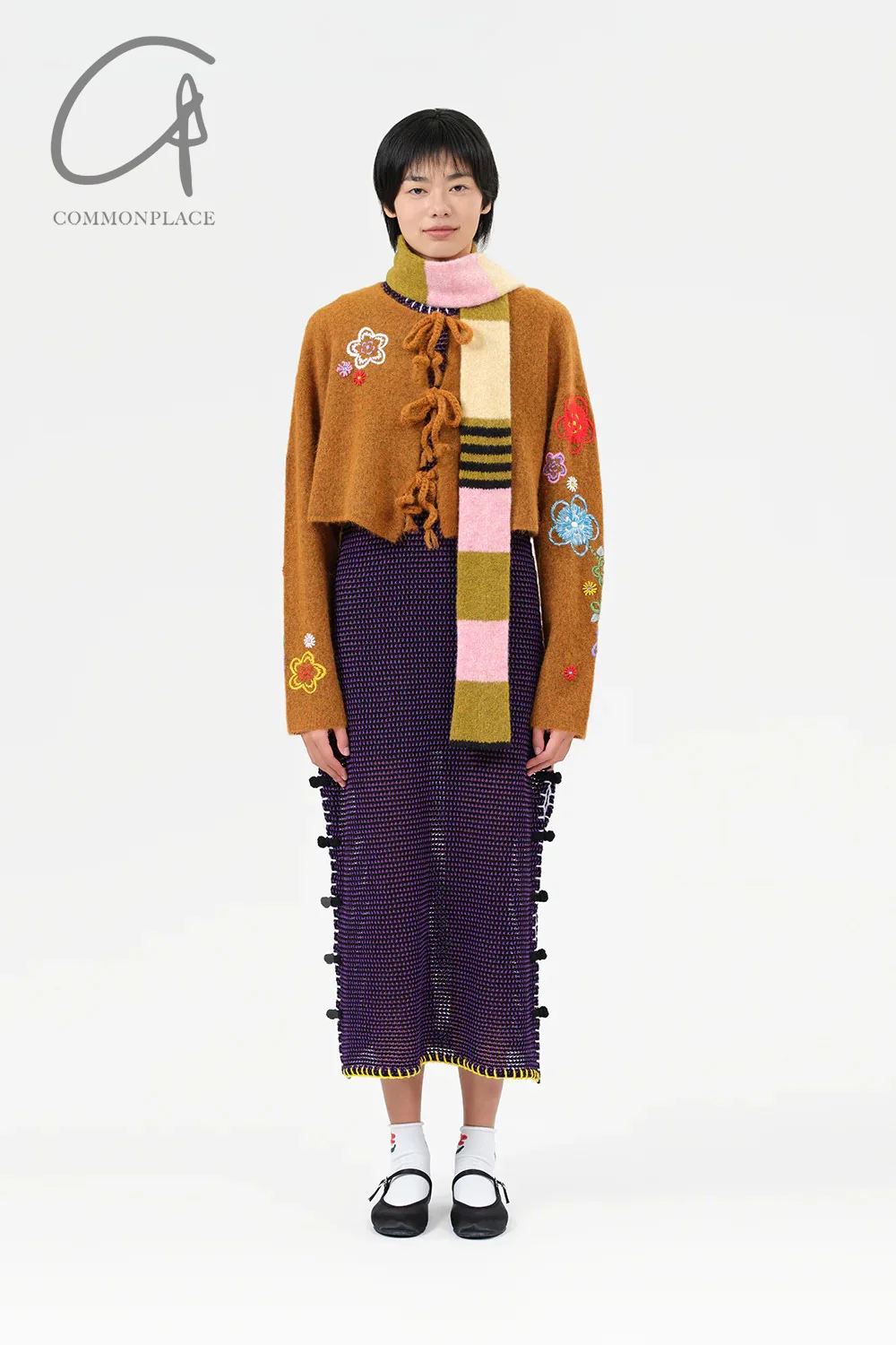 YANYAN KNITS Alpaca Knitted Sweater/Pencil Skirt YYK-YYW24-1941-HUANG Top - Image 10