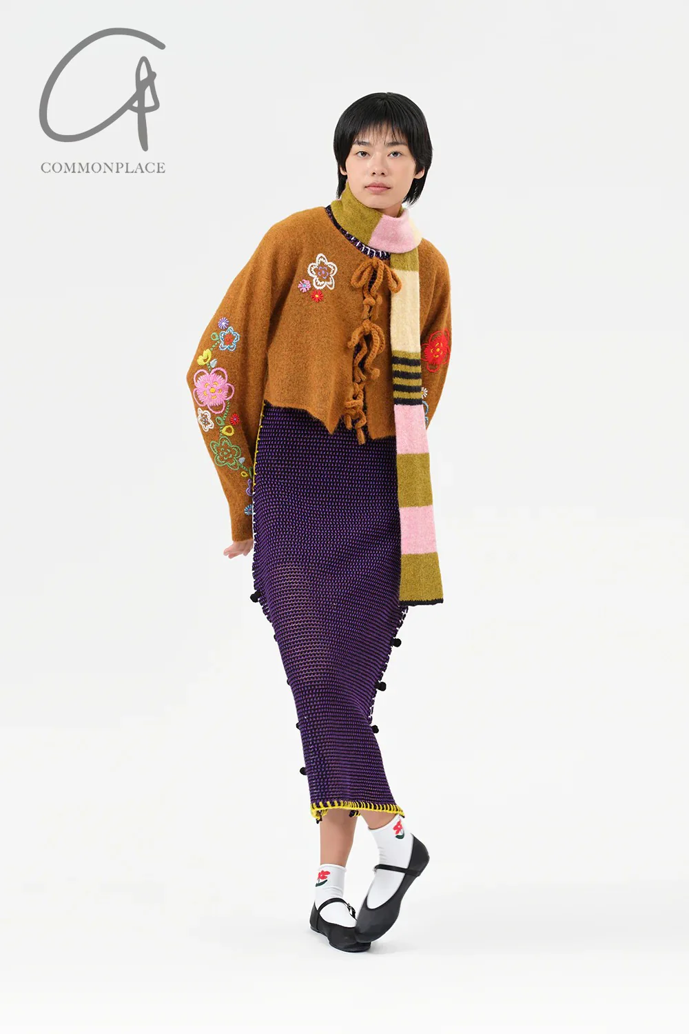 YANYAN KNITS Alpaca Knitted Sweater/Pencil Skirt YYK-YYW24-1941-HUANG Top - Image 9