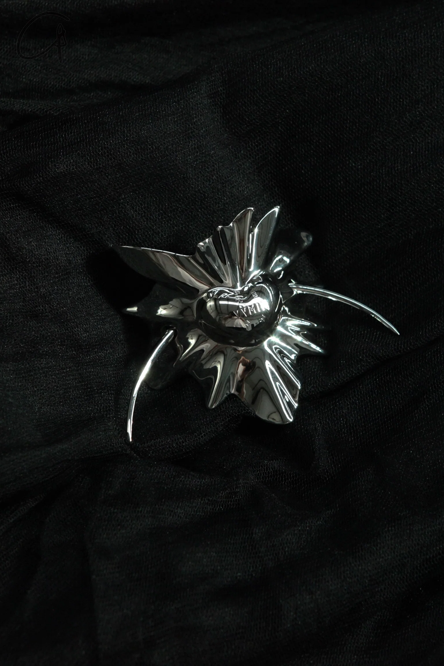 YVMIN ElectricGirl Heart-shaped hairpin with ripples and flashing 21637 - Image 2